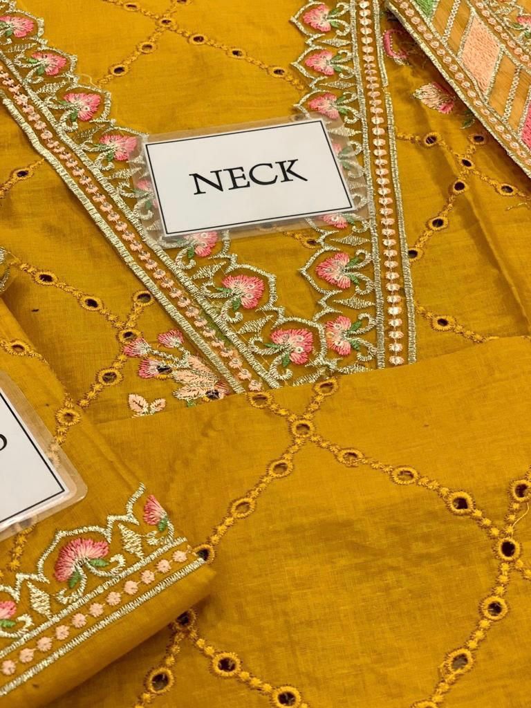 FROZEN BRAND LUXURY EMBROIDERED SUIT