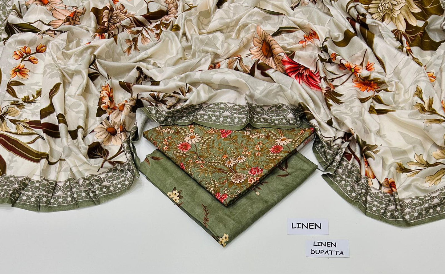 MARIA.B. PRINTED LINEN NEW TRENDING VOL