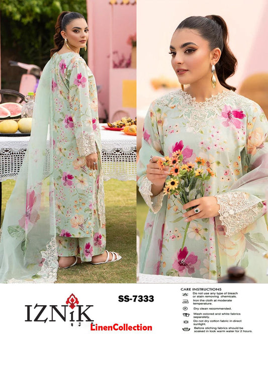 IZNIK PRINTED LINEN NEW TRENDING VOL