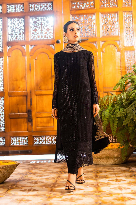 AZURE WEDDING EDITION CHIFFON EMBROIDERED ARTICLE