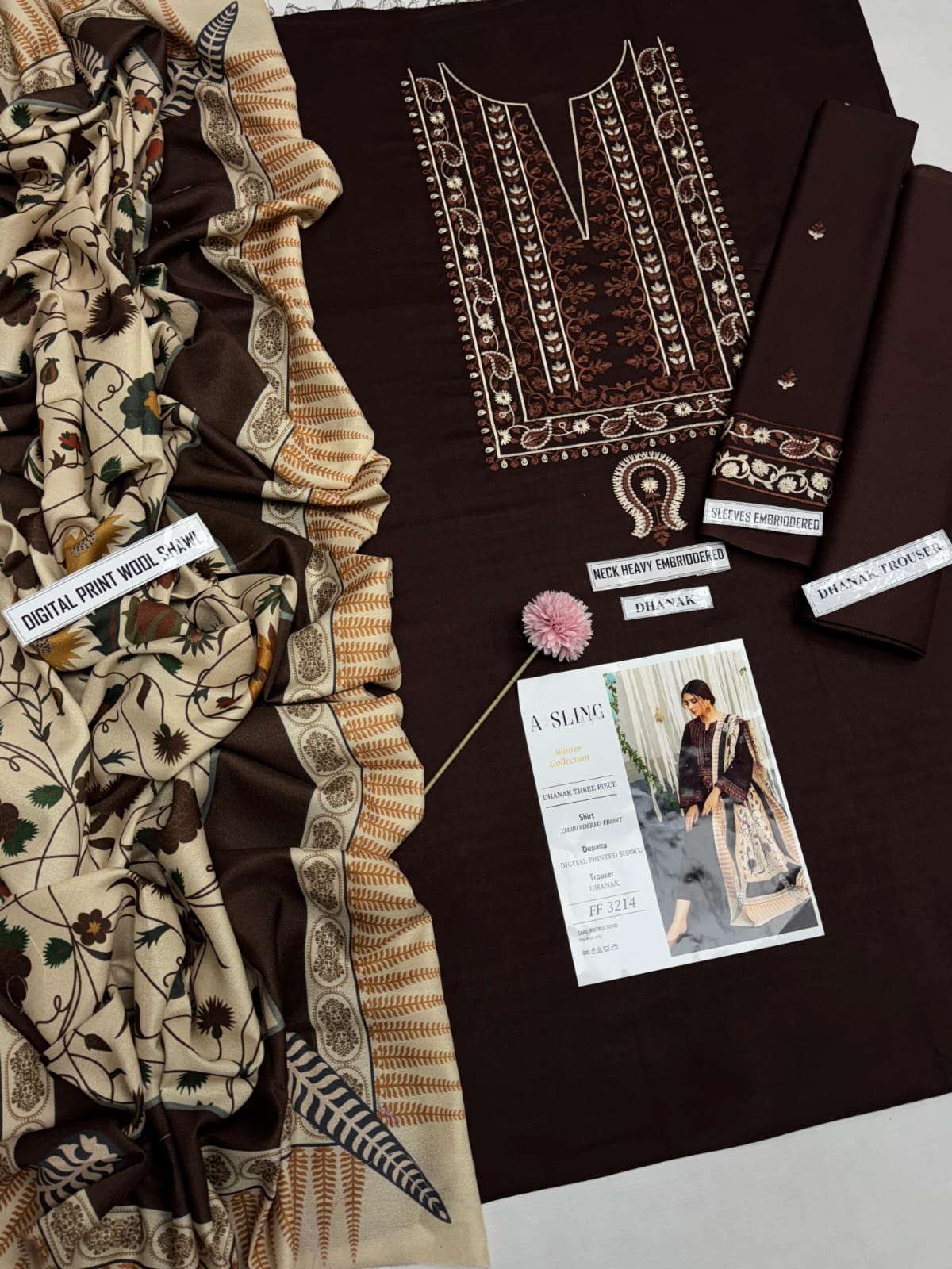 Aisling Brand Luxury Embroidered Article