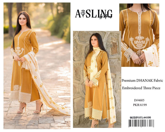 Aisling Brand Luxury Embroidered Suit