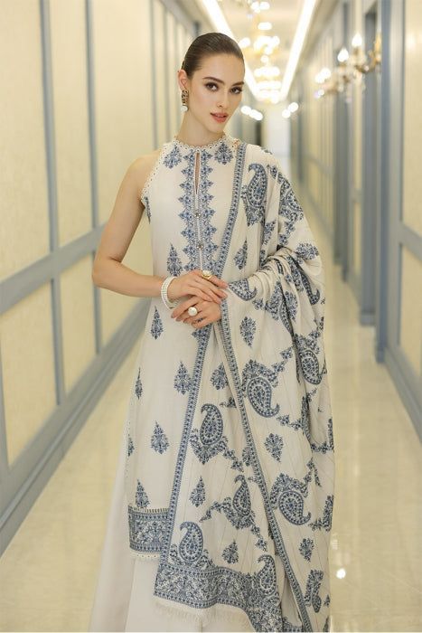 Bareeze Brand Luxury Embroidered Suit
