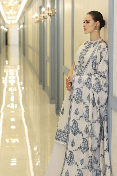 Bareeze Brand Luxury Embroidered Suit
