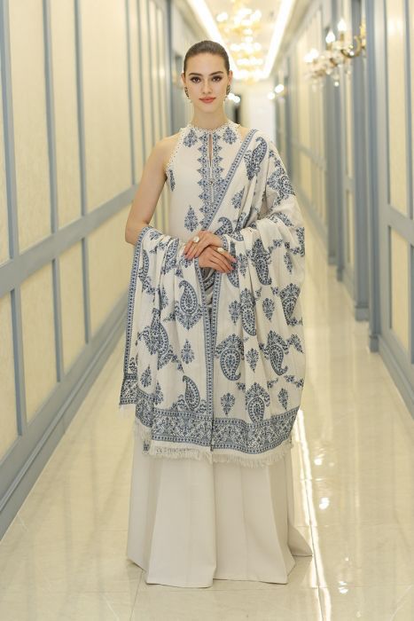 Bareeze Brand Luxury Embroidered Suit