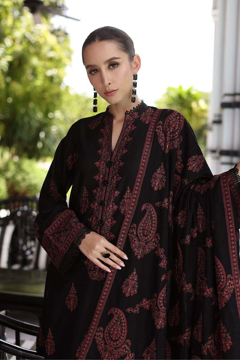 Bareeze Brand Luxury Embroidered Suit