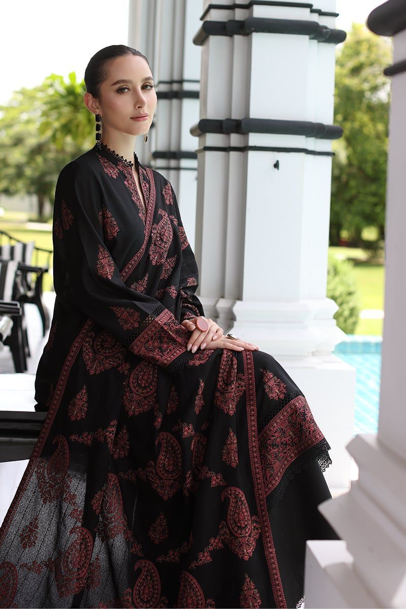 Bareeze Brand Luxury Embroidered Suit