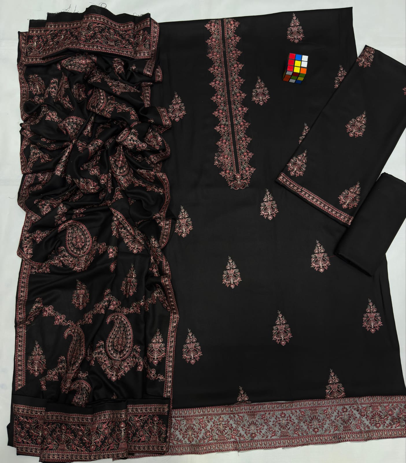 Bareeze Brand Luxury Embroidered Suit