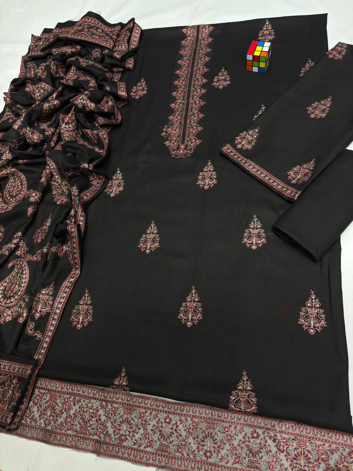 Bareeze Brand Luxury Embroidered Suit