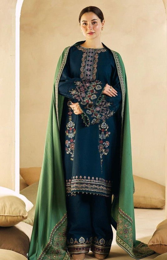Zara ShahJahan Brand Luxury Embroidered suit