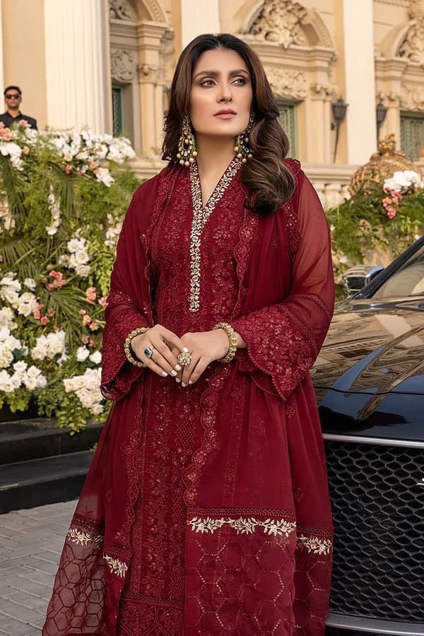 Azure chiffon collection