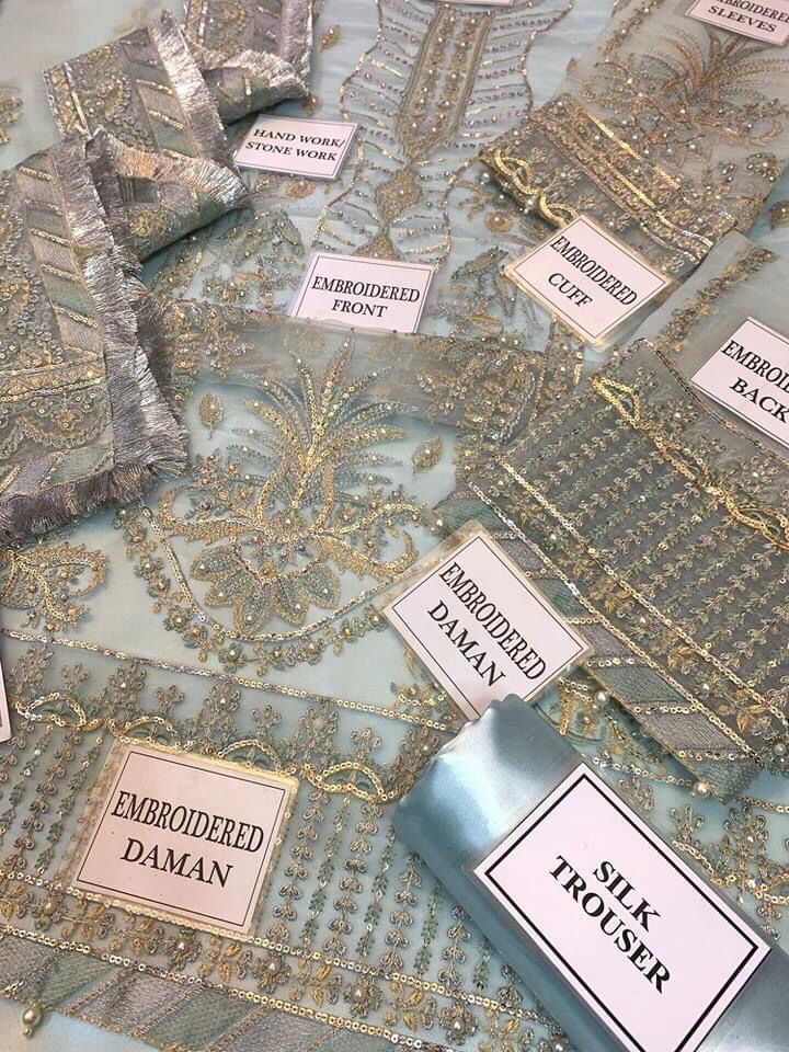 Gulal Festive Organza Suit Collection