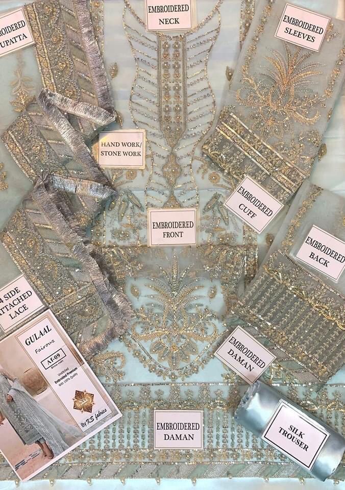Gulal Festive Organza Suit Collection