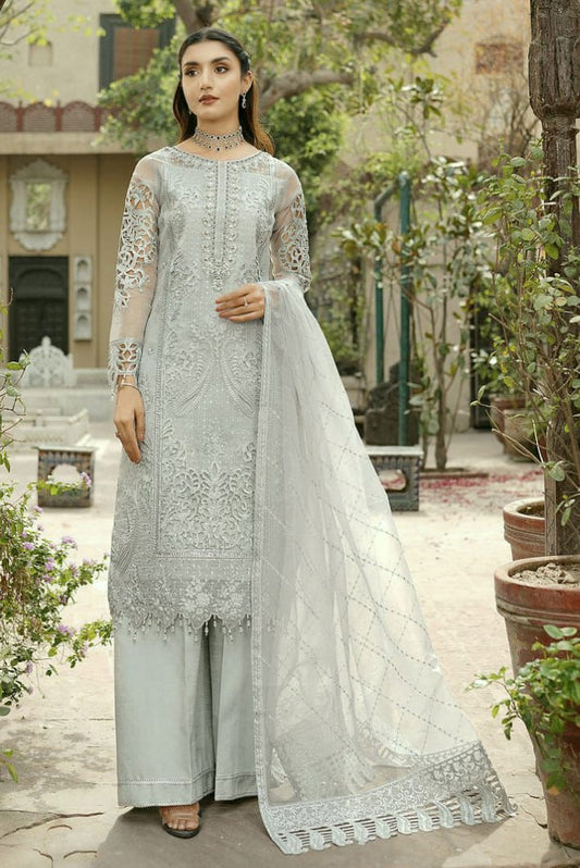 ADAN LIBAS Organza Embroidered Cutwork