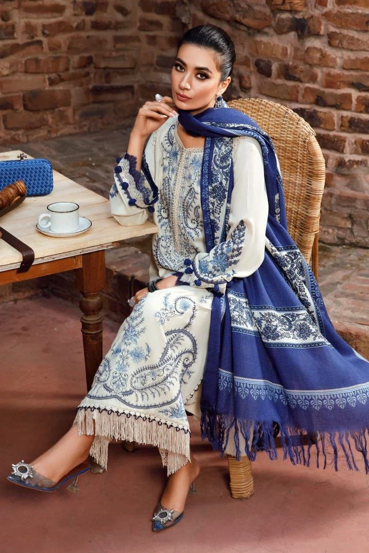 MARIA.B Dhanak Embriodered luxury Suit