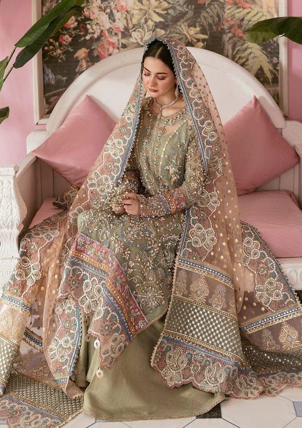 ELAF Organza Embroidered & sequence luxury unstitched Suit
