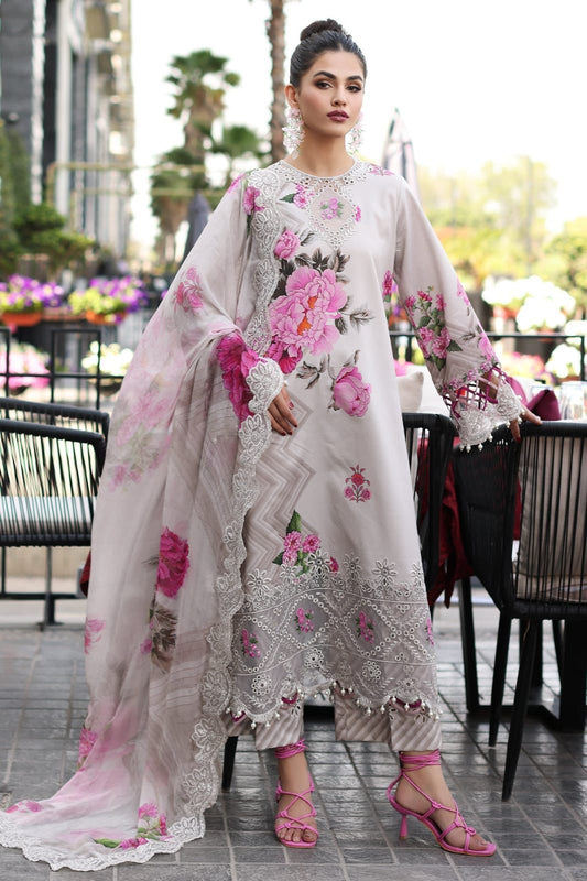 ASIFA NABEEL shamooz silk Embroidered Suit