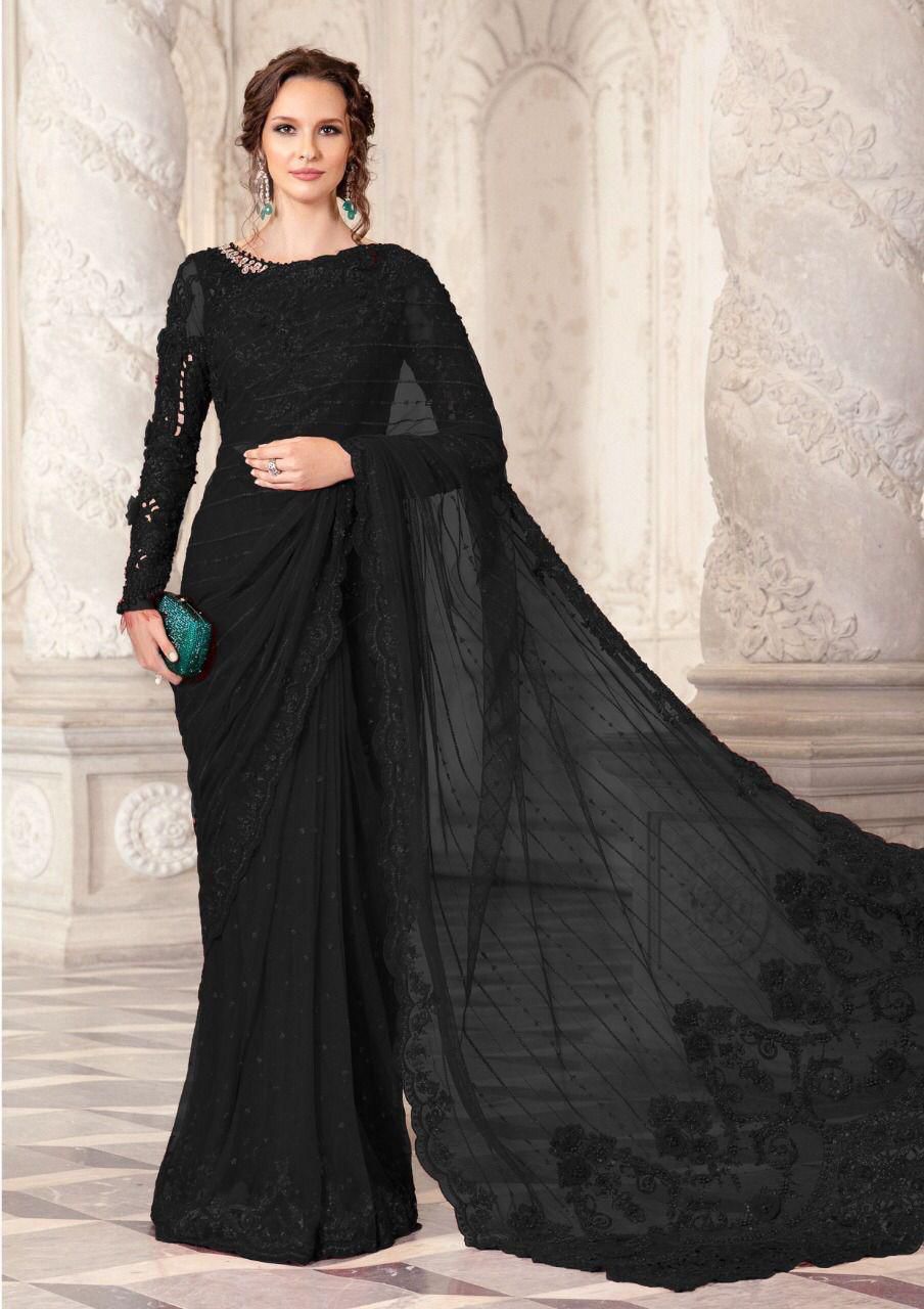 MARIA.B SAREE NET EMBROIDERED LUXURY COLLECTION