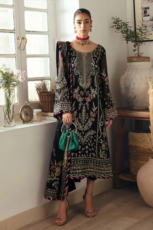 GULAAL Organza Embroidered luxury Suit