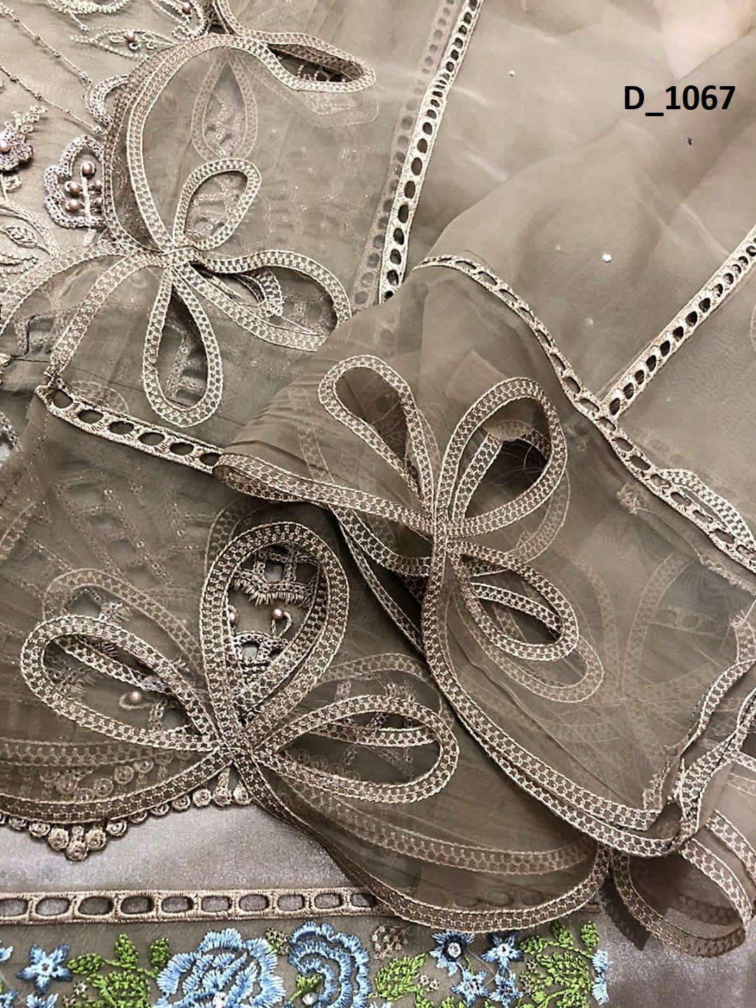 MARIA.B organza embroidered Suit