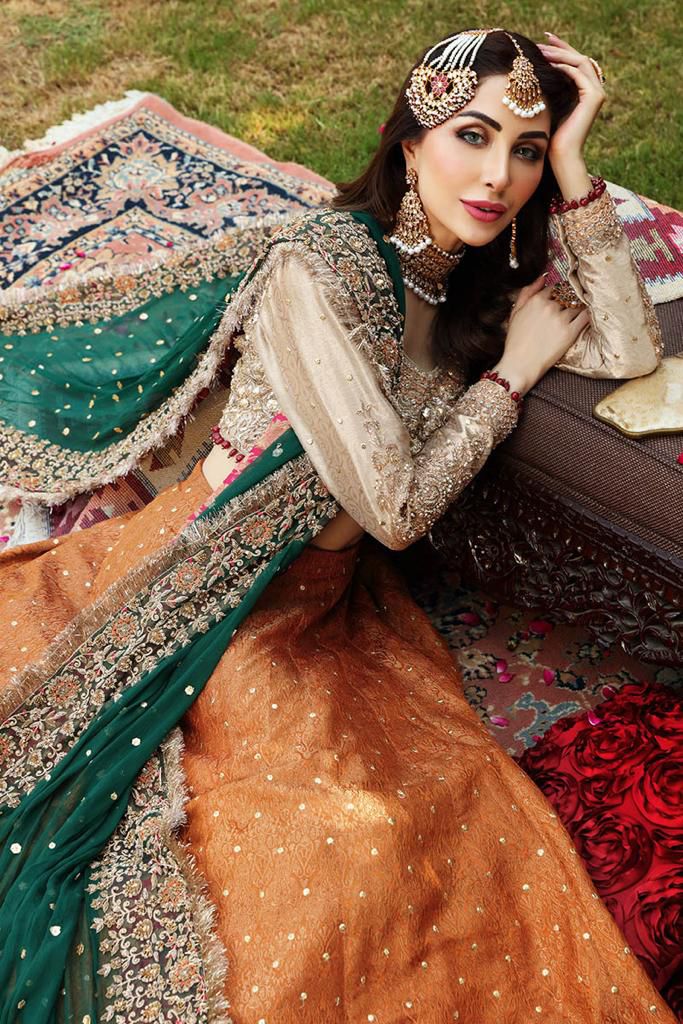 AYESHA IMRAN maxi net Masoori Embroidered hand work luxury unstitched 3pc