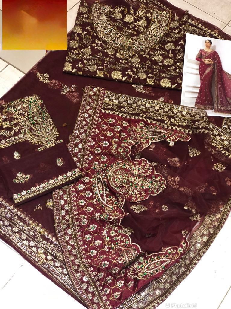 MARIA.B. WEDDING SERIES SAREE COLLECTION