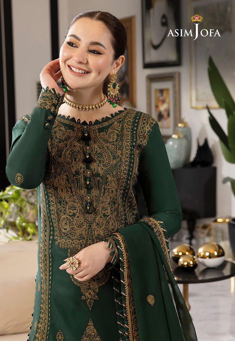 ASIMJOFA RANG E NOOR EMBROIDERED CHIFFON COLLECTION