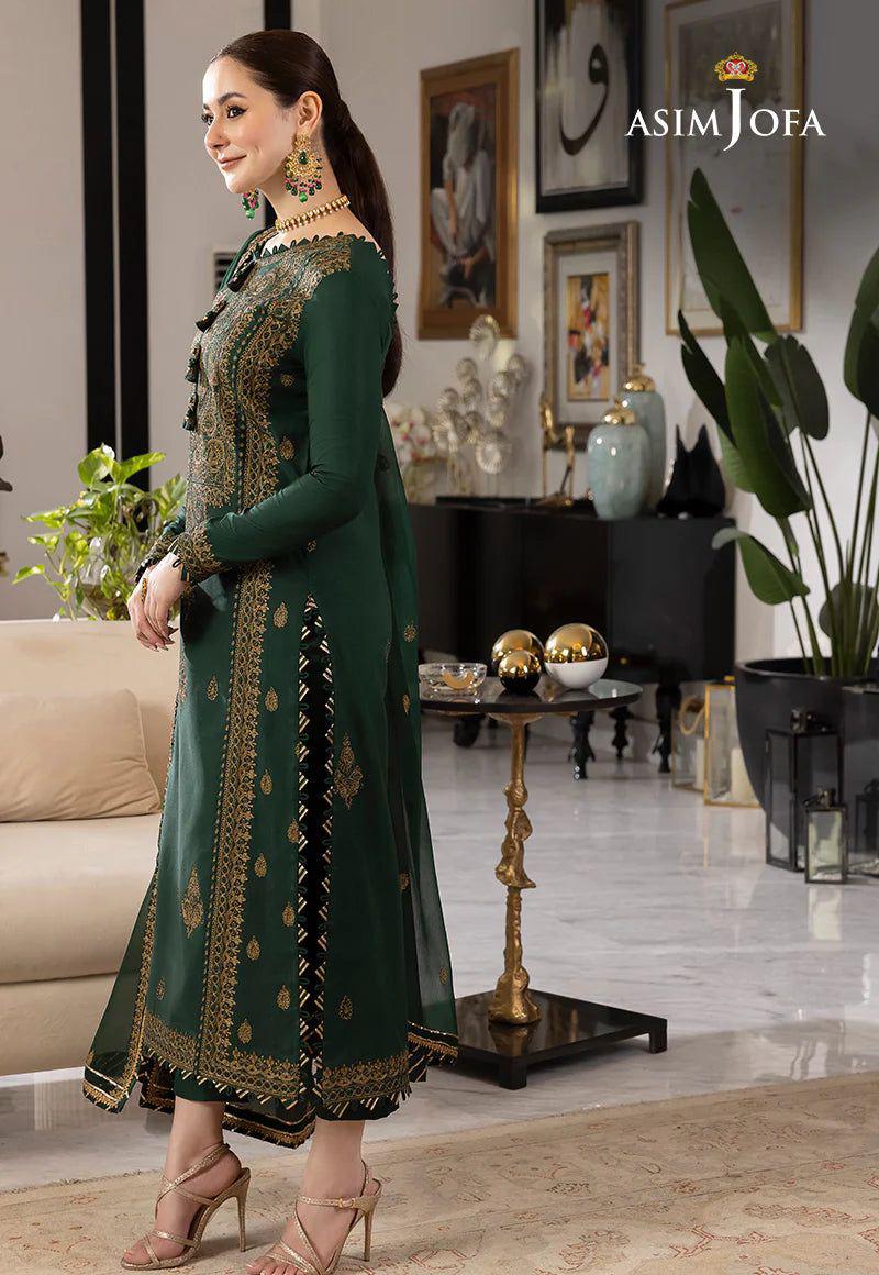 ASIMJOFA RANG E NOOR EMBROIDERED CHIFFON COLLECTION