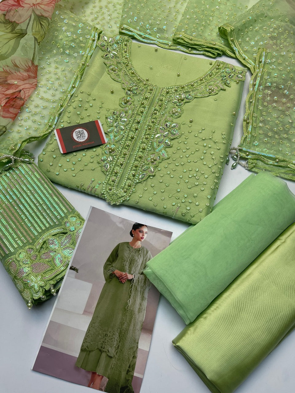 BARQOUE BRAND LUXURY EMBROIDERED
