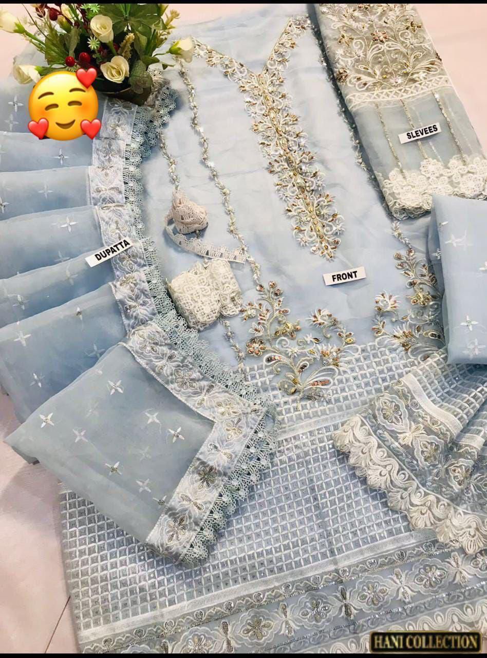 MUSHQ BRAND LUXURY ORGANZA SUIT