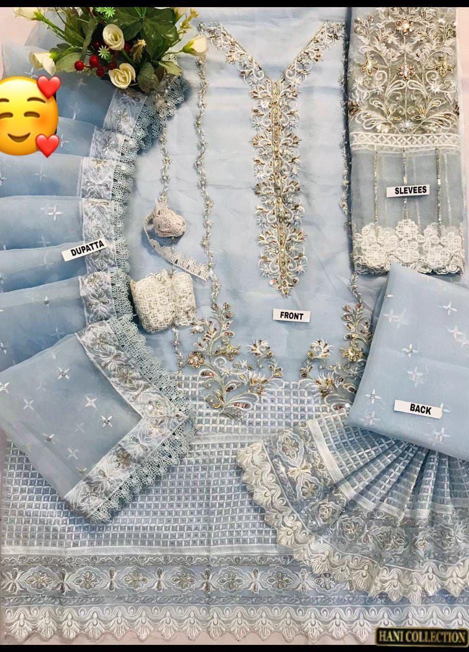 MUSHQ BRAND LUXURY ORGANZA SUIT